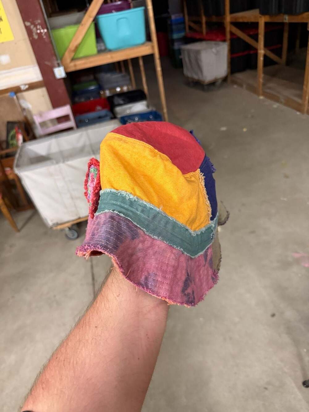 Davidson Studio Multicolor Patchwork Bucket Hat - Picture 4 of 6